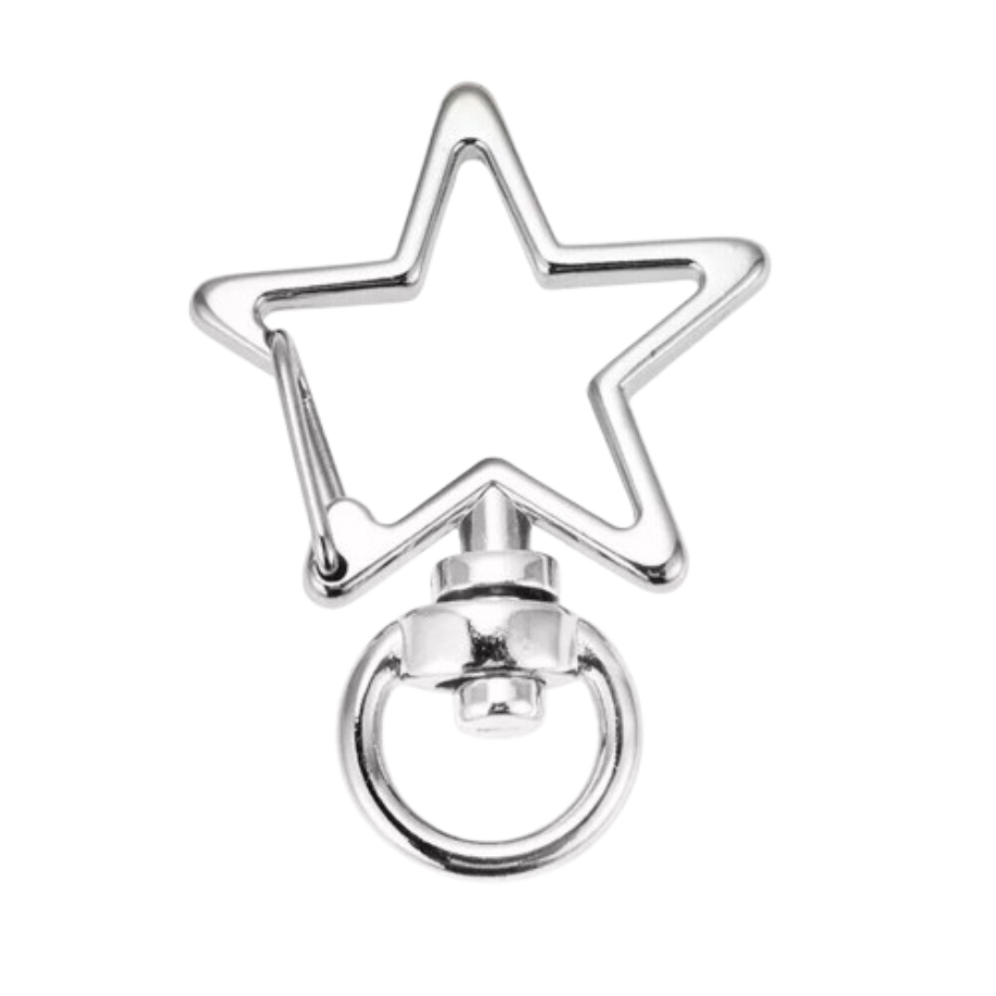 star keychain ring